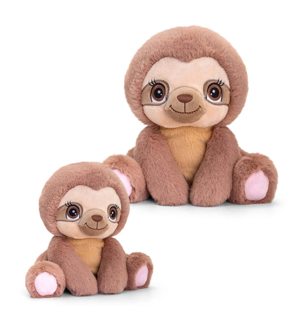 Keel Toys Keeleco Adoptable World Sloth bamse 25cm. Super blødt og miljøvenligt tøjdyr. Lev. 1-3 hverdg. Fri fragt fra 499,-