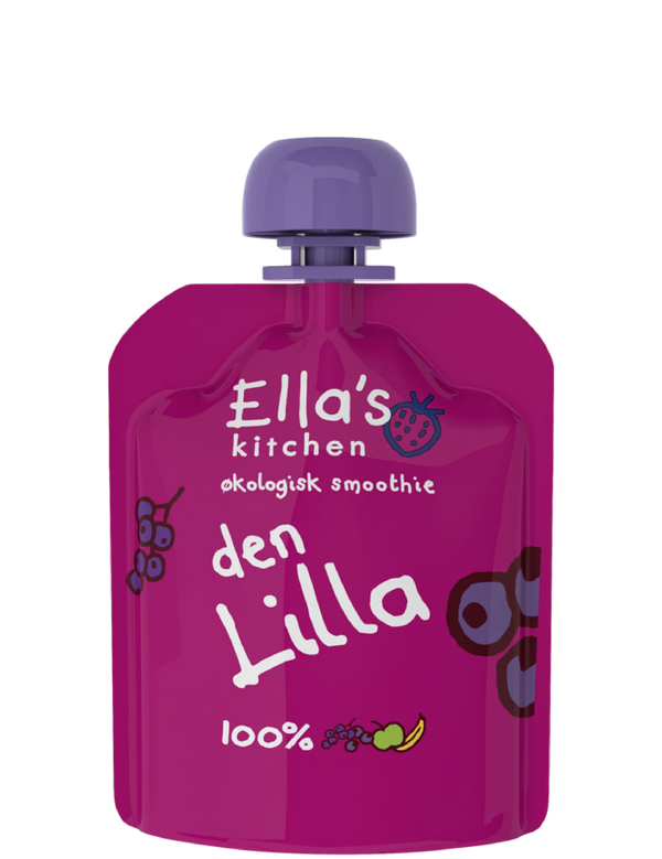 Ellas Kitchen - Økologisk Babysmoothie den lilla 6 mdr. - 90gr.