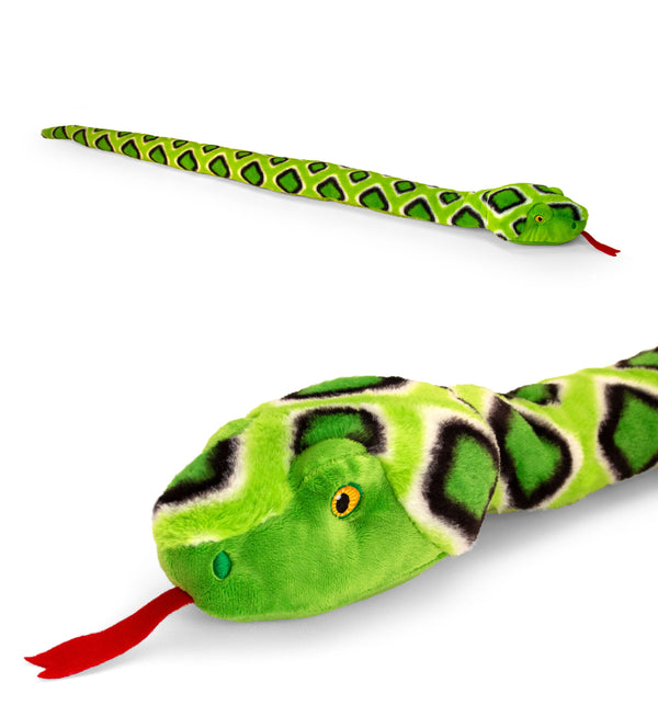 Keel Toys Slange 150cm. - Grøn