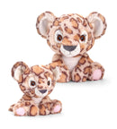 Keel Toys Keeleco Adoptable World Leopard bamse 25cm. Super blødt og miljøvenligt tøjdyr. Lev. 1-3 hverdg. Fri fragt fra 499,-