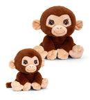 Keel Toys Keeleco Adoptable World Abe bamse 25cm. Super sødt og blødt tøjdyr. 100% miljøvenlig bamse. Lev. 1-3 hverdg. Fri fragt fra 499,-