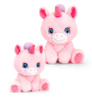 Keel Toys Keeleco Adoptable World Unicorn 25cm. Super sød og blød bamse. 100% miljøvenligt tøjdyr. Lev. 1-3 hverdg. Fri fragt fra 499,-
