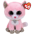 TY Beanie Boos FIONA pink kat 15,5cm..