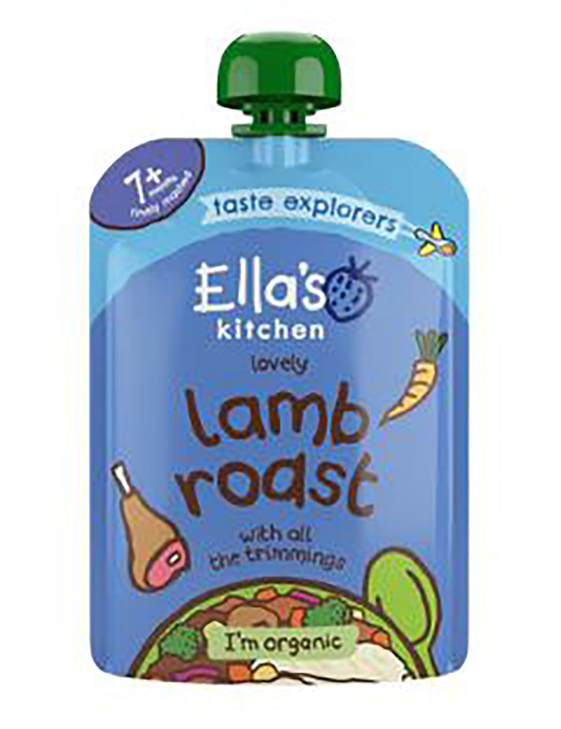 Ellas Kitchen - Økologisk Babysmos lam, kartoffel og grøntsager 7 mdr. - 130gr.