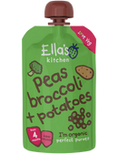 Ellas Kitchen - Økologisk Babysmos ærter, broccoli og kartofler 4 mdr. - 120gr.