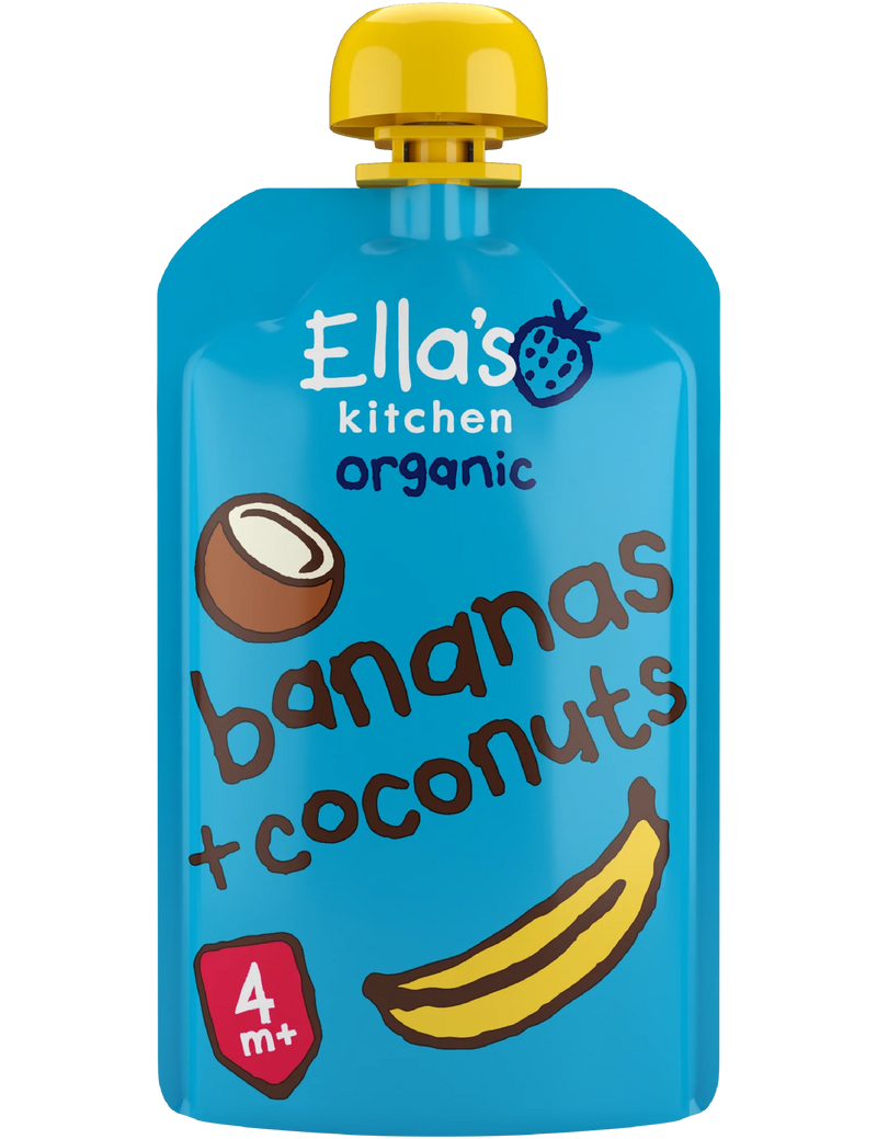 Ellas Kitchen - Økologisk Babysmos banan og kokos 4 mdr.- 120gr.