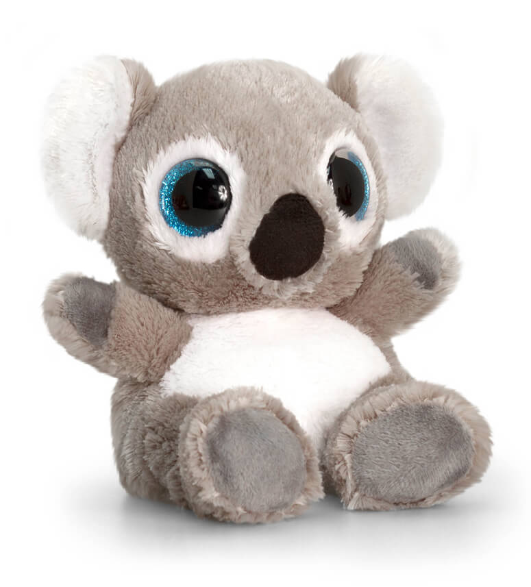 Keel Toys Animutso Koala bamse 15cm. Super sødt og blødt tøjdyr. Lev. 1-3 hverdg. Fri fragt fra 499,-