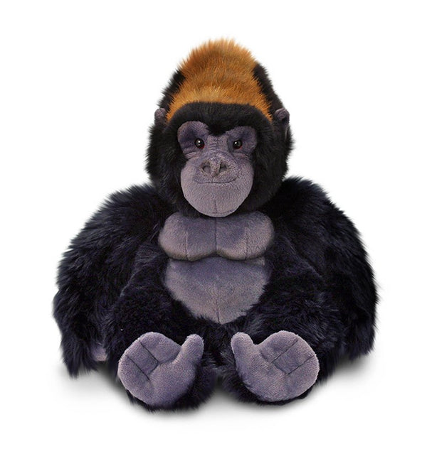Keel Toys gorilla - 20cm. Super sød og blød krammebamse. Lev. 1-3 hverdg. Fri fragt fra 499,-