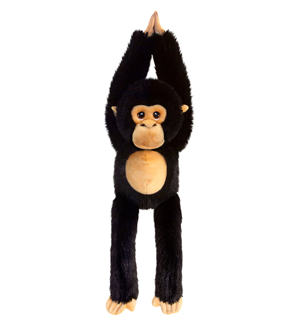 Keel Toys lang chimpanse 50cm. Er et super blødt tøjdyr. Bamsen er  omhyggeligt lavet til at blive krammet af en ny ven. Lev. 1-3 hverdg. Fri fragt fra 499,-