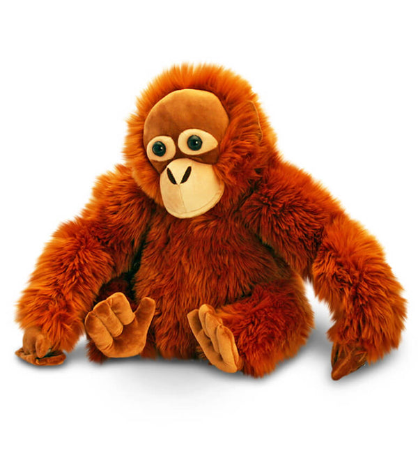 Keel Toys orangutan - 20cm. Super sød og blød krammebamse. Lev. 1-3 hverdg. Fri fragt fra 499,-