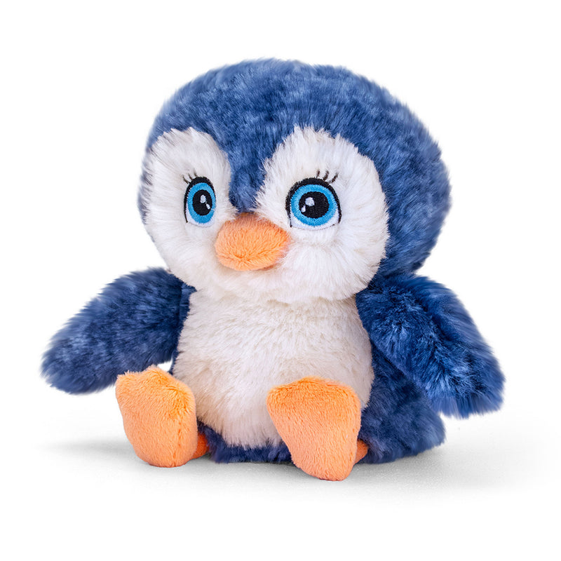 Keel Toys Keeleco Adoptable World Pingvin bamse 16cm. Super blødt og miljøvenligt tøjdyr. Lev. 1-3 hverdg. Fri fragt fra 499,-
