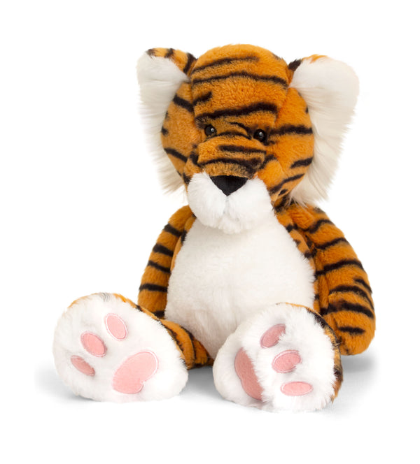 Keel Toys love to hug Tiger bamse stribet - 35cm. Super sød og blød krammebamse. Lev. 1-3 hverdg. Fri fragt fra 499,-