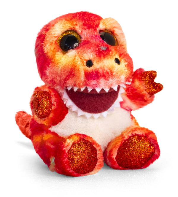 Keel Toys tøjdyr Dinomotsu dino Reggie 15cm. Super sød og blød bamse. Lev. 1-3 hverdg. Fri fragt fra 499,-