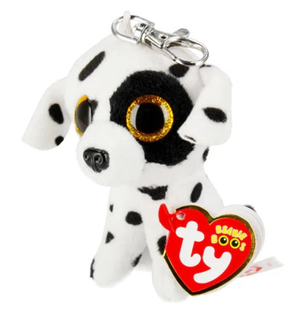 TY Beanie Boos LUTHER Dalmatiner hund m. nøglering