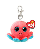 TY Beanie Balls SHELDON blæksprutte Nøglering 8 cm