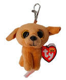 TY Beanie Boos ZUZU hund m. nøglering